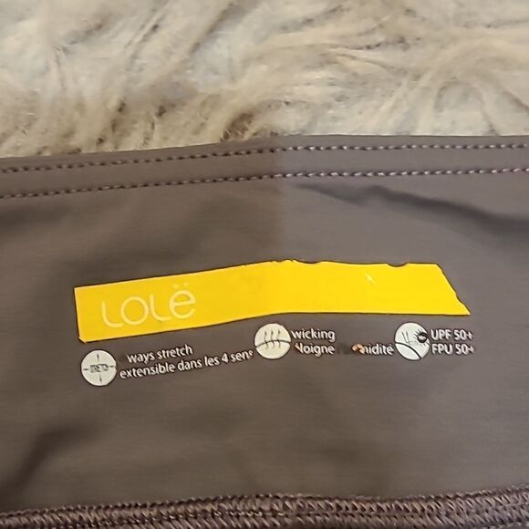 Lole womens gray cropped moisture wicking spf 50 pants size xl - Picture 4 of 6